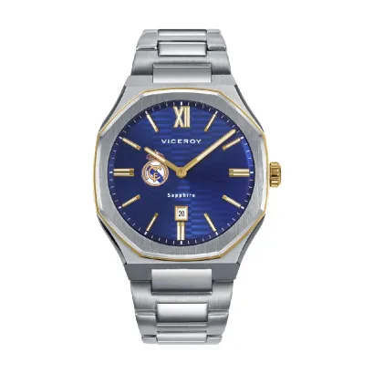 Reloj acero ip dorado R Madrid 45009-99
