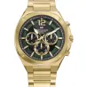 Reloj crono acero dorado  HM1021-55