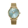 Reloj acero ip dorado brazalete MM1030-6