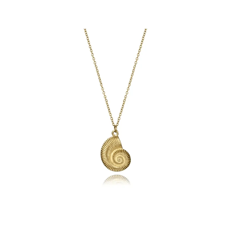 Collar acero ip dorado caracol 75401C010 Collar acero ip dorado caracol 75401C010