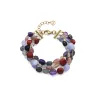 Pulsera ip dorado piedras 14276P01019