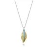 Collar plata baño oro y rodio 15127C100-
