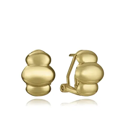 Pendiente plata baño oro 2333E100-00