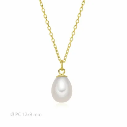 Gargantilla Di plata perla 2031629 Y