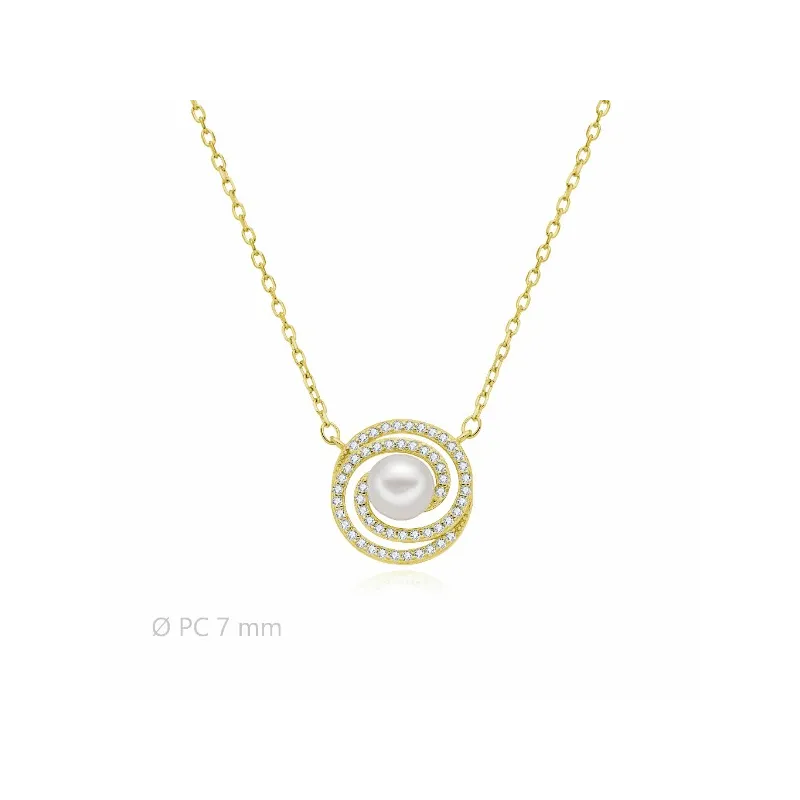Gargantilla Di plata perla 2031636 Y