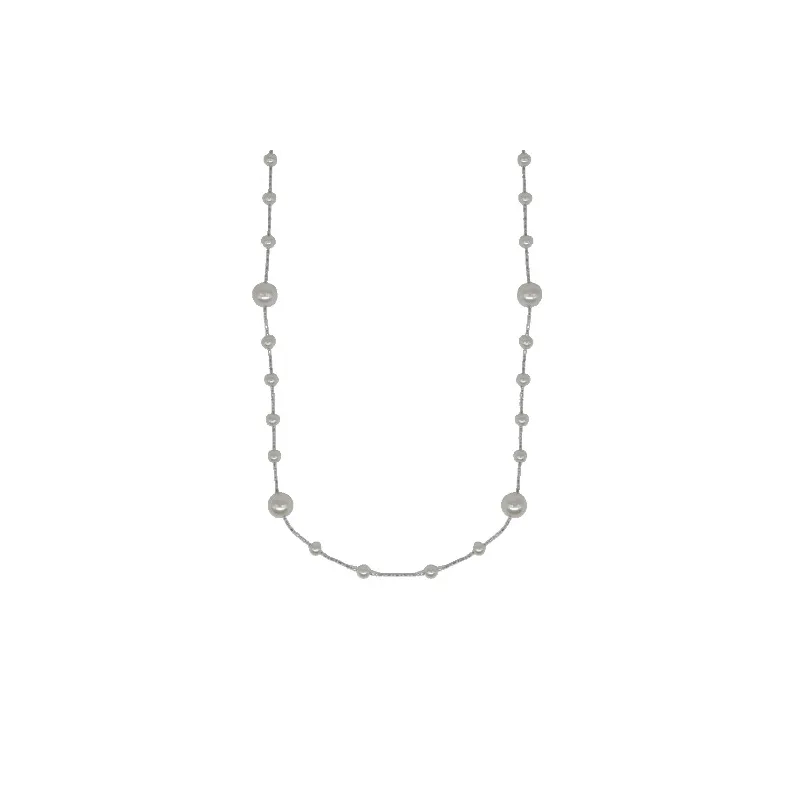 Collar acero y perlas Z2016963 B