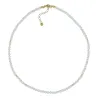 Collar perlas y acero Z2016977
