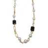 Collar de acero y piedras Z2016610 CO
