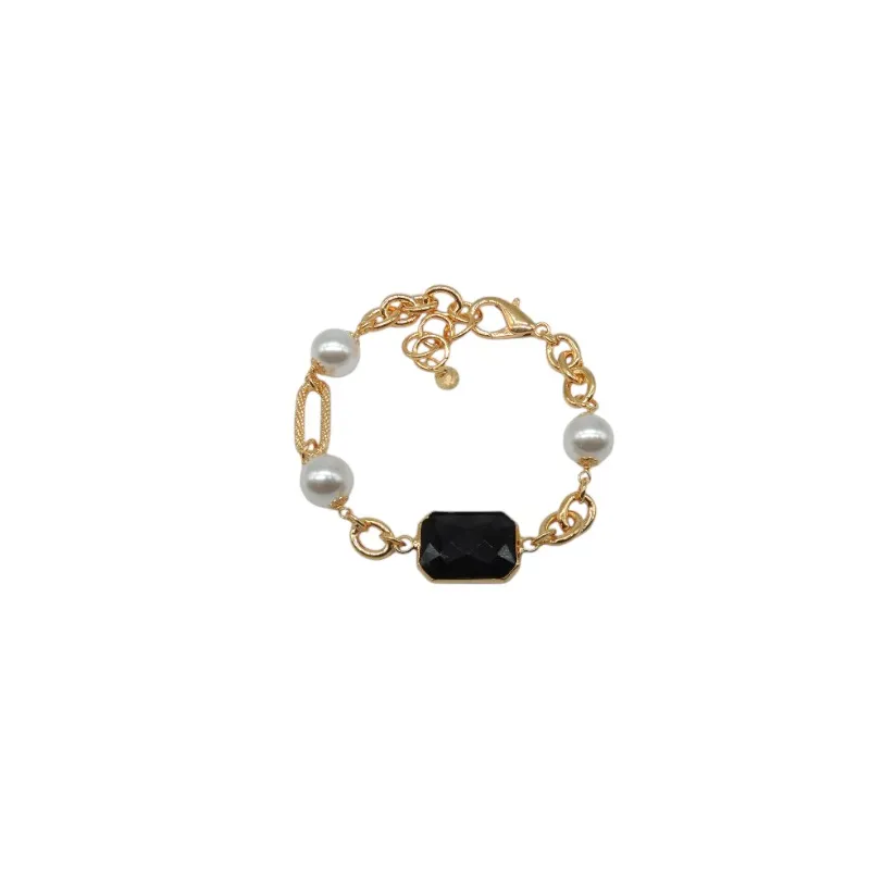 Pulsera de acero y piedras Z2016610 PU