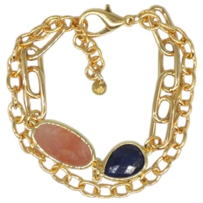 Pulsera acero y piel Z2016885 PU