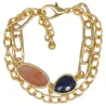 Pulsera acero y piel Z2016885 PU