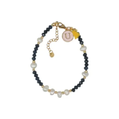 Pulsera de acero y piedras Z2016900 T