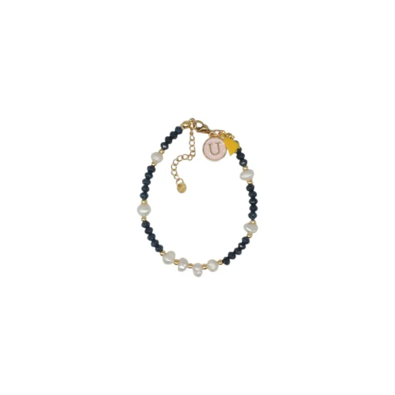 Pulsera de acero y piedras Z2016900 T