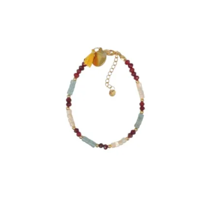 Pulsera de acero y piedras Z2016900 O