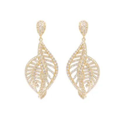 Pendientes de acero y piedras Z2016945 D