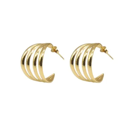 Pendientes Ivoire de acero Z2016872