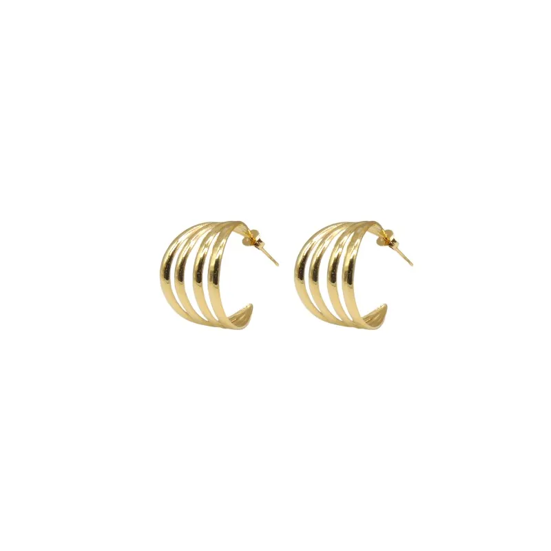 Pendientes Ivoire de acero Z2016872