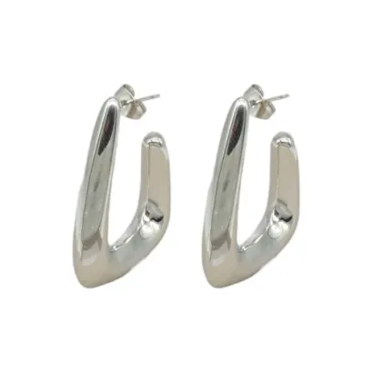 Pendientes Ivoire de acero Z2016870 B