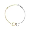 Pulsera bicolour circulo nivola A5510-BP