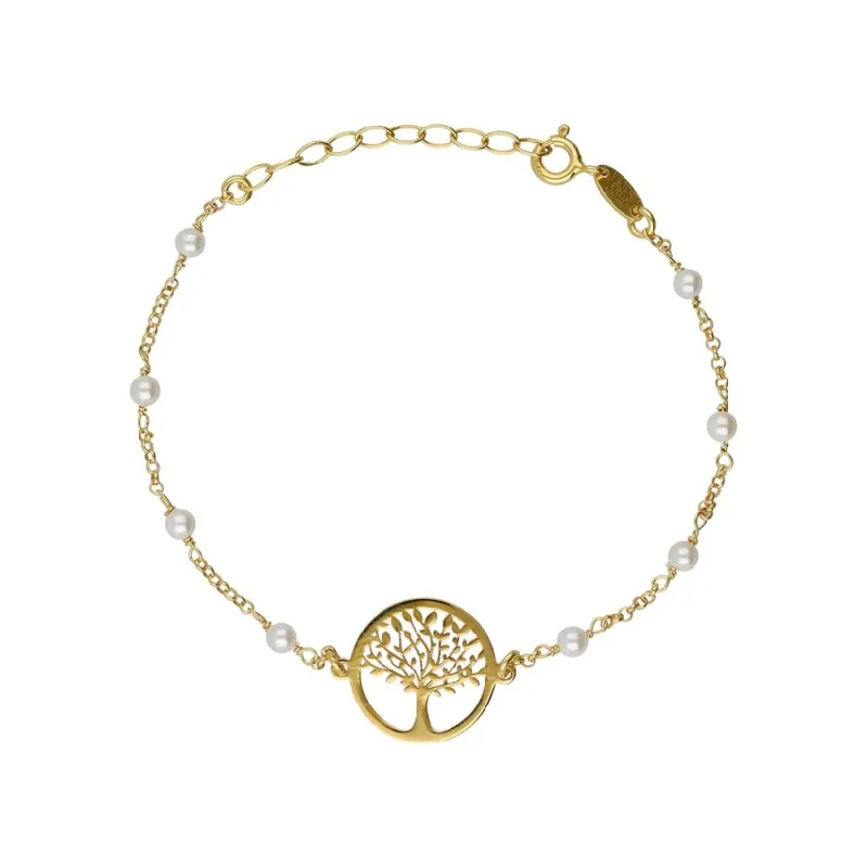 Pulsera pearl arbol sera con perla A5573