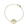 Pulsera pearl arbol sera con perla A5573