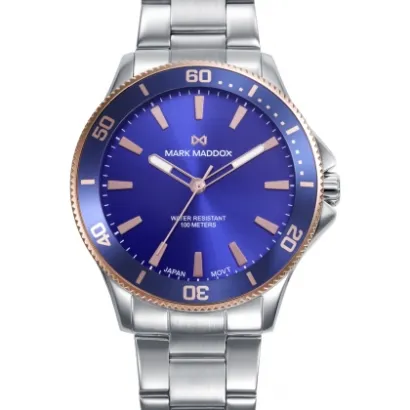 Reloj acero ip rosa sr HM1026-37