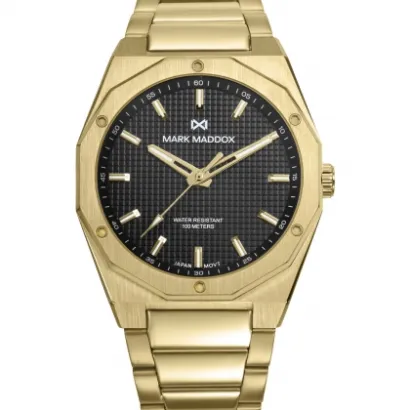 Reloj acero ip dorado brazalete sr HM103