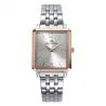 Reloj acero ip rosa brazalete sra MM0142
