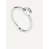 Anillo Brilliant Cut chaton plataBSO2.0,