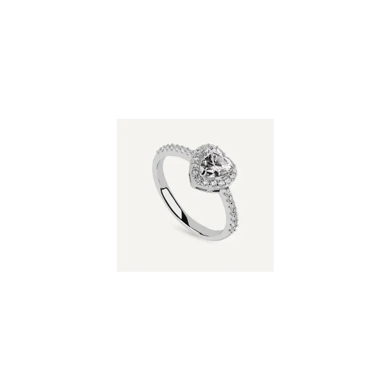 Anillo brilliant cut en plata bso61