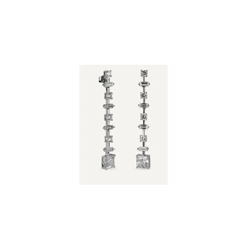 Pendiente Brilliant Cut plata