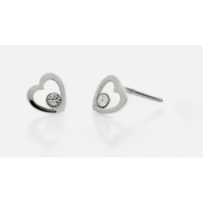 Pendientes corazon cristal A3474-07HT