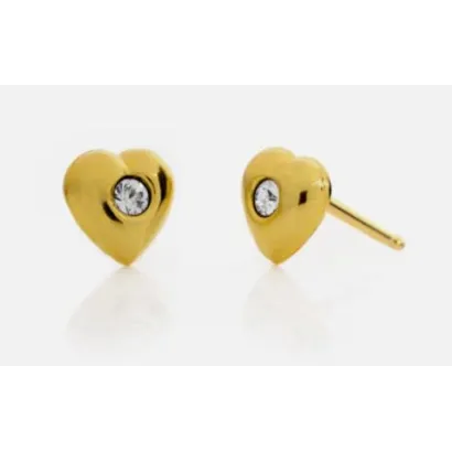 Pendientes corazon cristal A3480-07DT