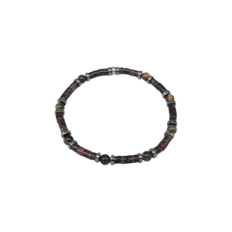 Pulsera de acero y piedras C30302609