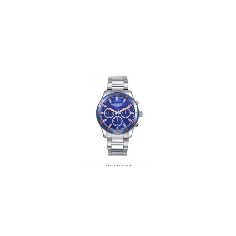 Reloj crono acero ip azul sr HM0155-36