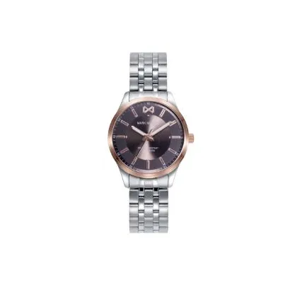 Reloj acero brazalete sra MM0136-17