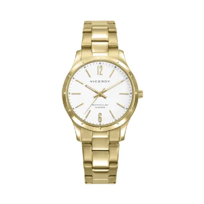 Reloj acero ip dorado brazalete 401342-0