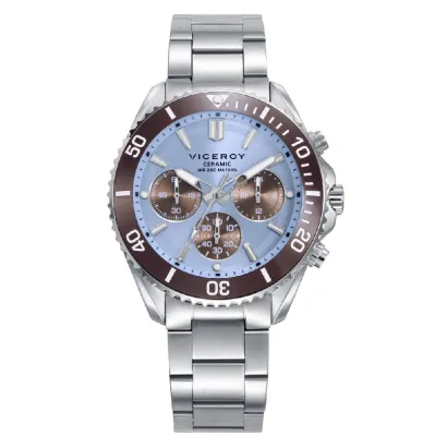 Reloj crono acero ceramica 41179-37