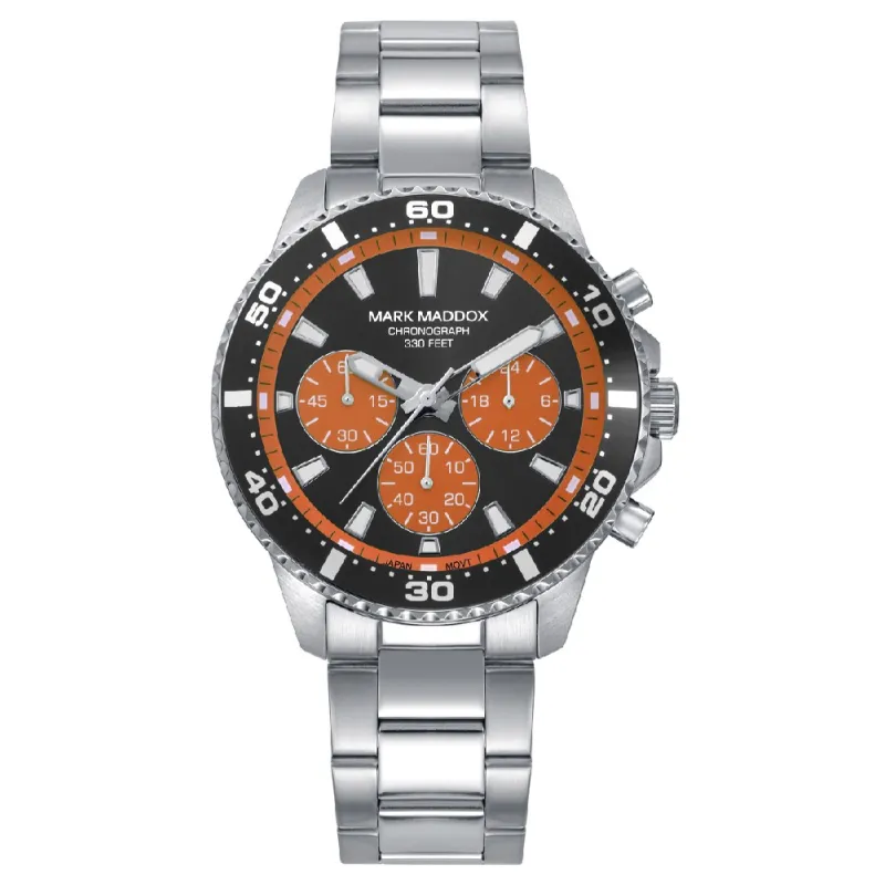 Reloj crono acero sr brazalete HM0157-56