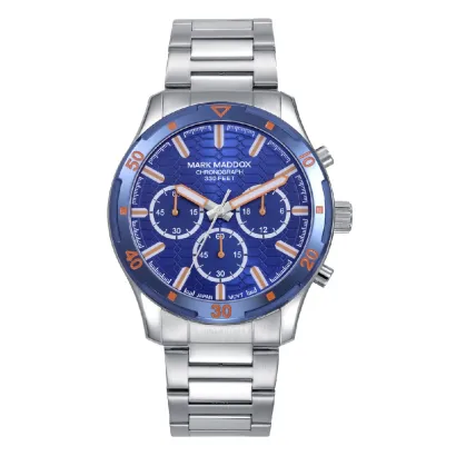 Reloj crono acero ip azul sr HM0155-36