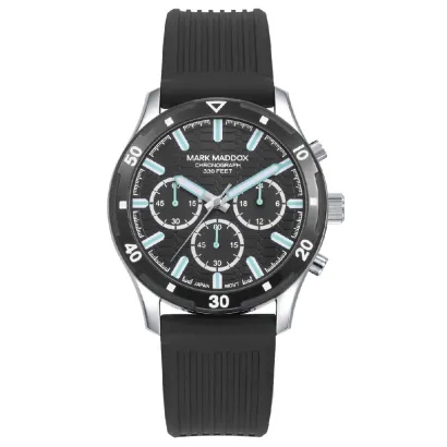 Reloj crono acero negro HC0131-56