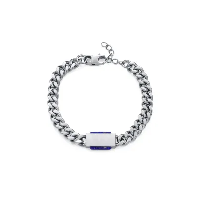 Pulsera acero cadena piedra 14382P01013