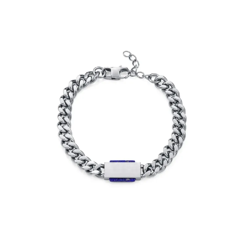 Pulsera acero cadena piedra 14382P01013