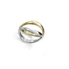 Anillo acero dorado sra 15208A01419