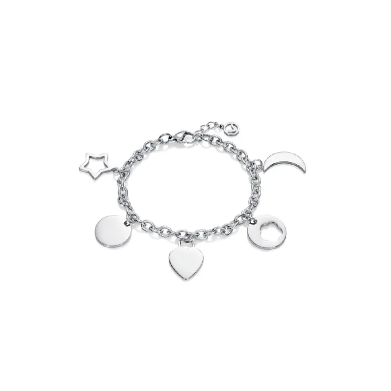 Pulsera acero con charms 75104P01000