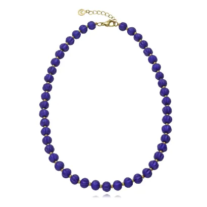 Collar acero ip dorado cris 14354C01013