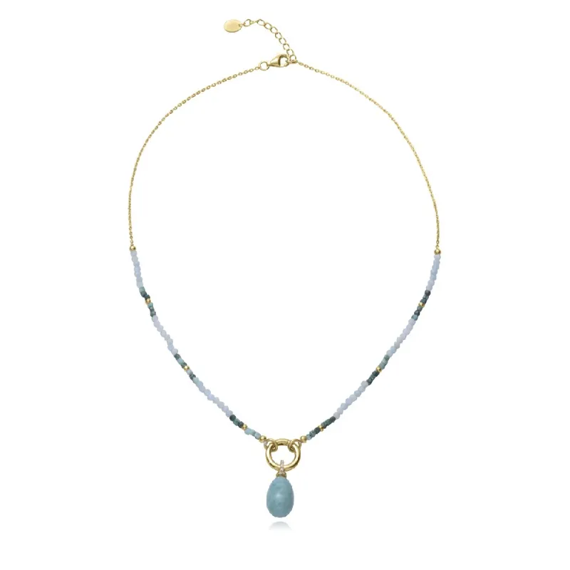 Color plata baño oro piedra 13269C100-92