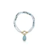 Pulsera plata baño oro 13269P100-92