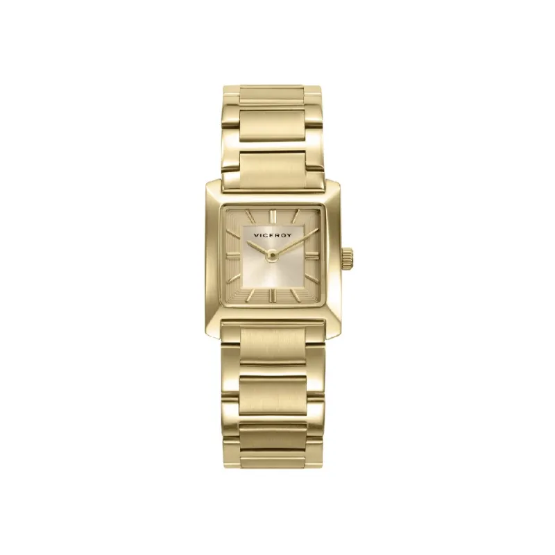 Reloj acero dorado brazalete 41162-27