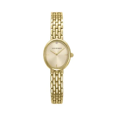 Reloj acero dorado brazalete 41166-27